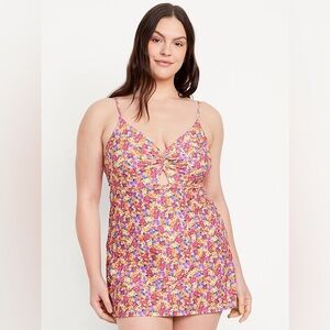 Old Navy - Twist-Front Swim Dress